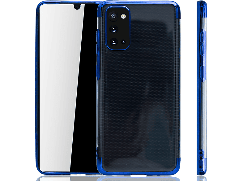 KÖNIG DESIGN Schutzhülle, Samsung, Galaxy Blau A31, Backcover