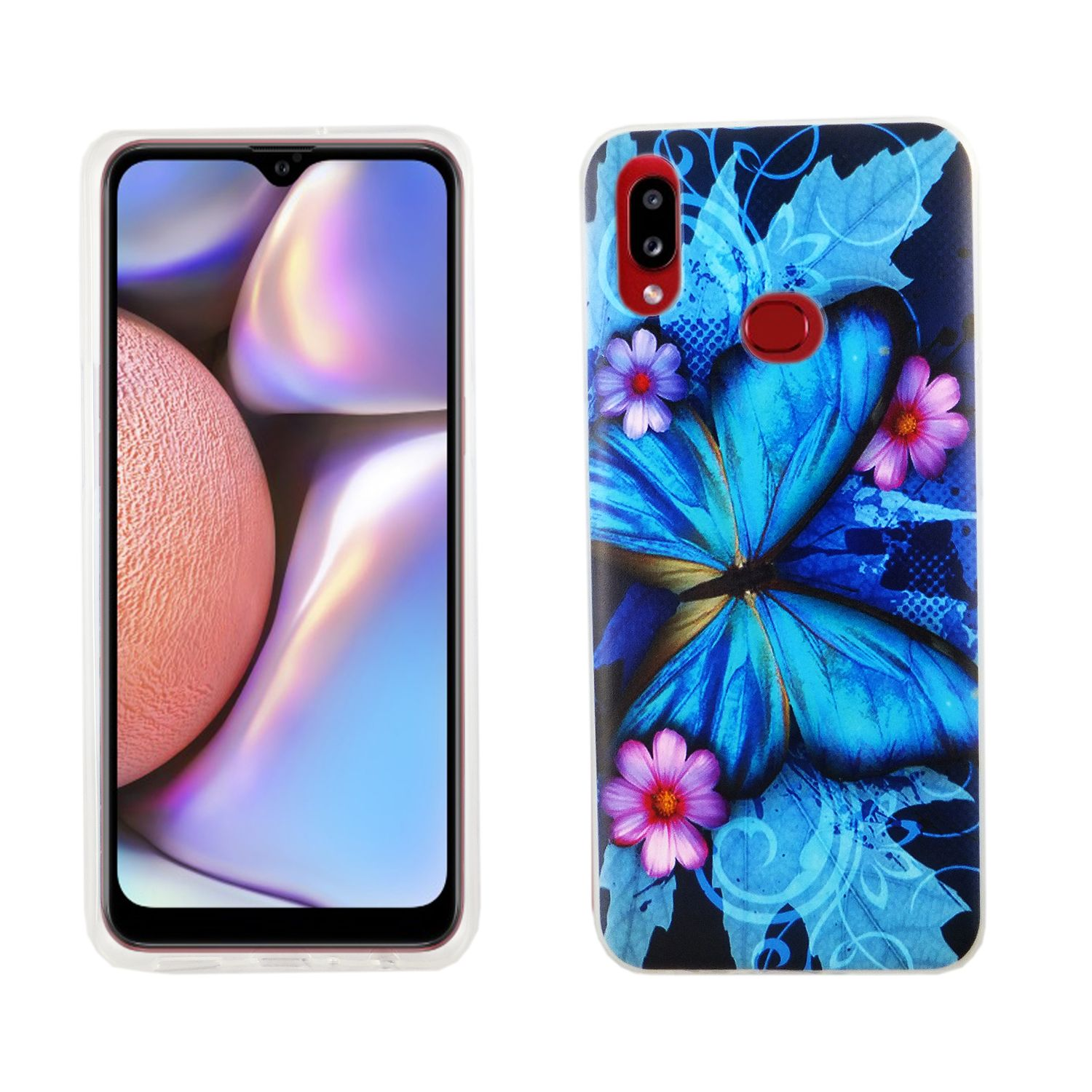 KÖNIG DESIGN Schutzhülle, Backcover, Samsung, Blau Galaxy A10s