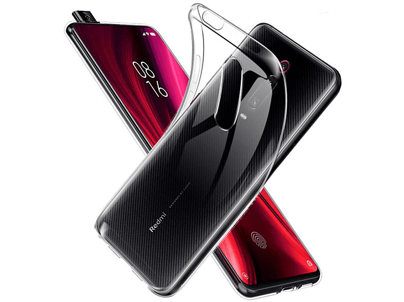 DESIGN Mi Xiaomi, Backcover, Dünn Transparent Handyhülle Ultra Bumper, KÖNIG 9T,