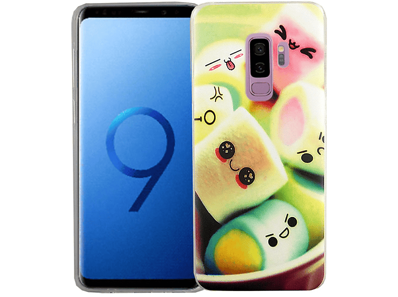 KÖNIG Schutzhülle, Samsung, Galaxy Mehrfarbig DESIGN Plus, Backcover, S9