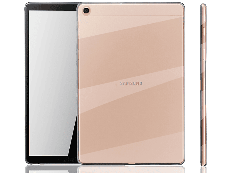 KÖNIG DESIGN Tablet Hülle Samsung Backcover Transparent Tablethülle für Kunststoff