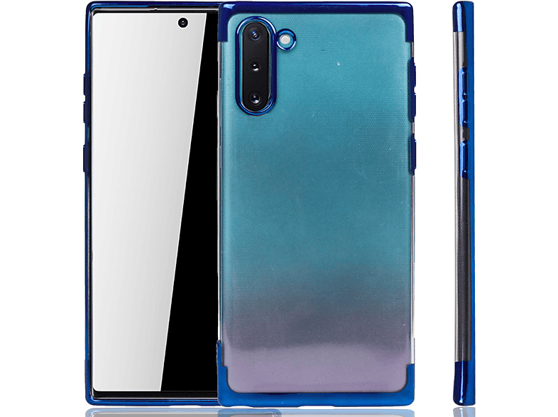 KÖNIG DESIGN Backcover, Note Samsung, Schutzhülle, Blau Galaxy 10,