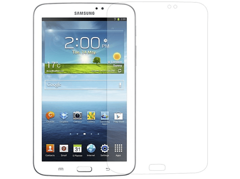 KÖNIG DESIGN Schutzglas Samsung 3 Tab P3200 Tab 7.0 Samsung Galaxy P3200) 3 für Galaxy Displayschutzglas(für 7.0
