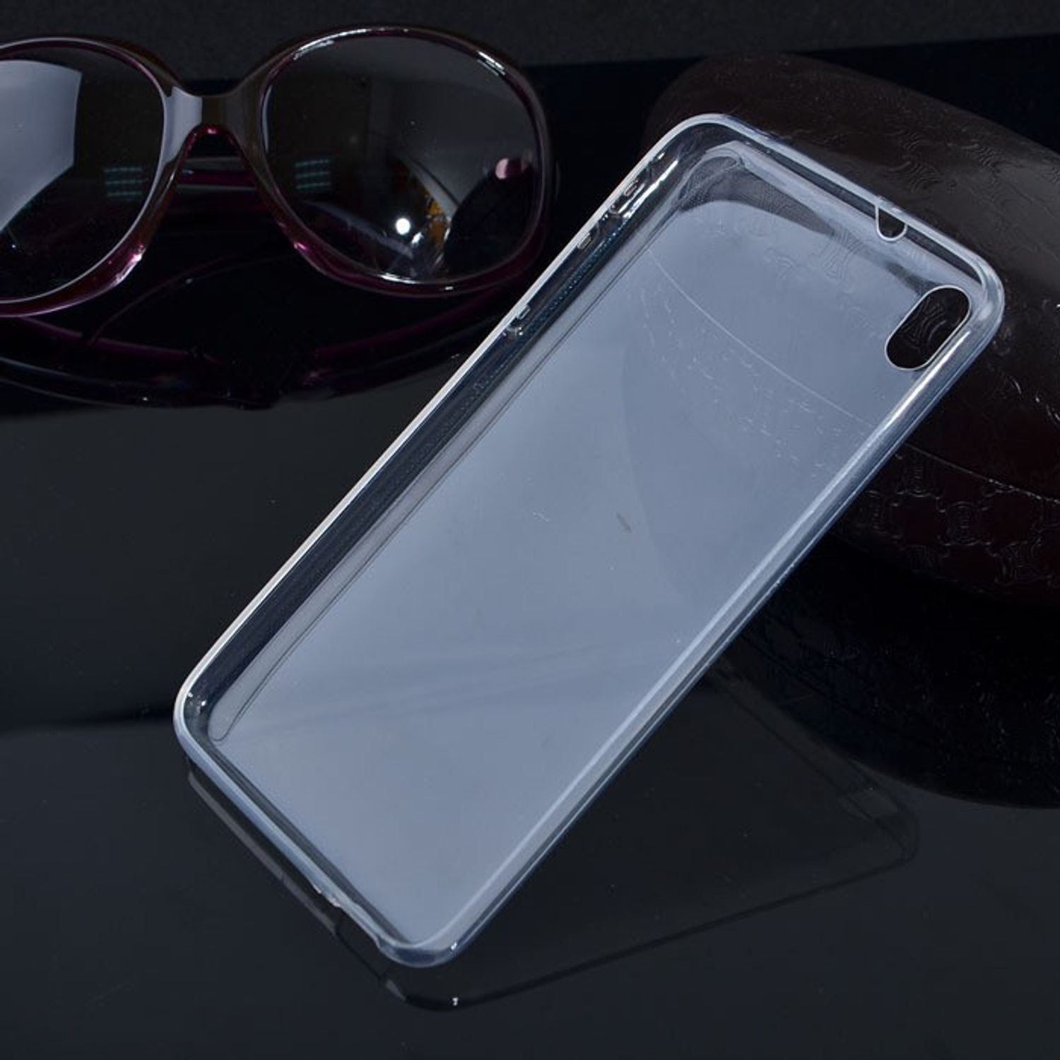 KÖNIG DESIGN Backcover, Dünn Transparent Ultra 816, HTC, Bumper, Handyhülle Desire