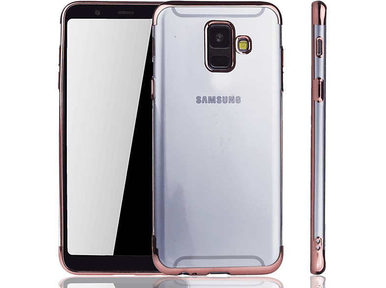 KÖNIG DESIGN Schutzhülle, Backcover, Samsung, Galaxy A6 (2018), Pink