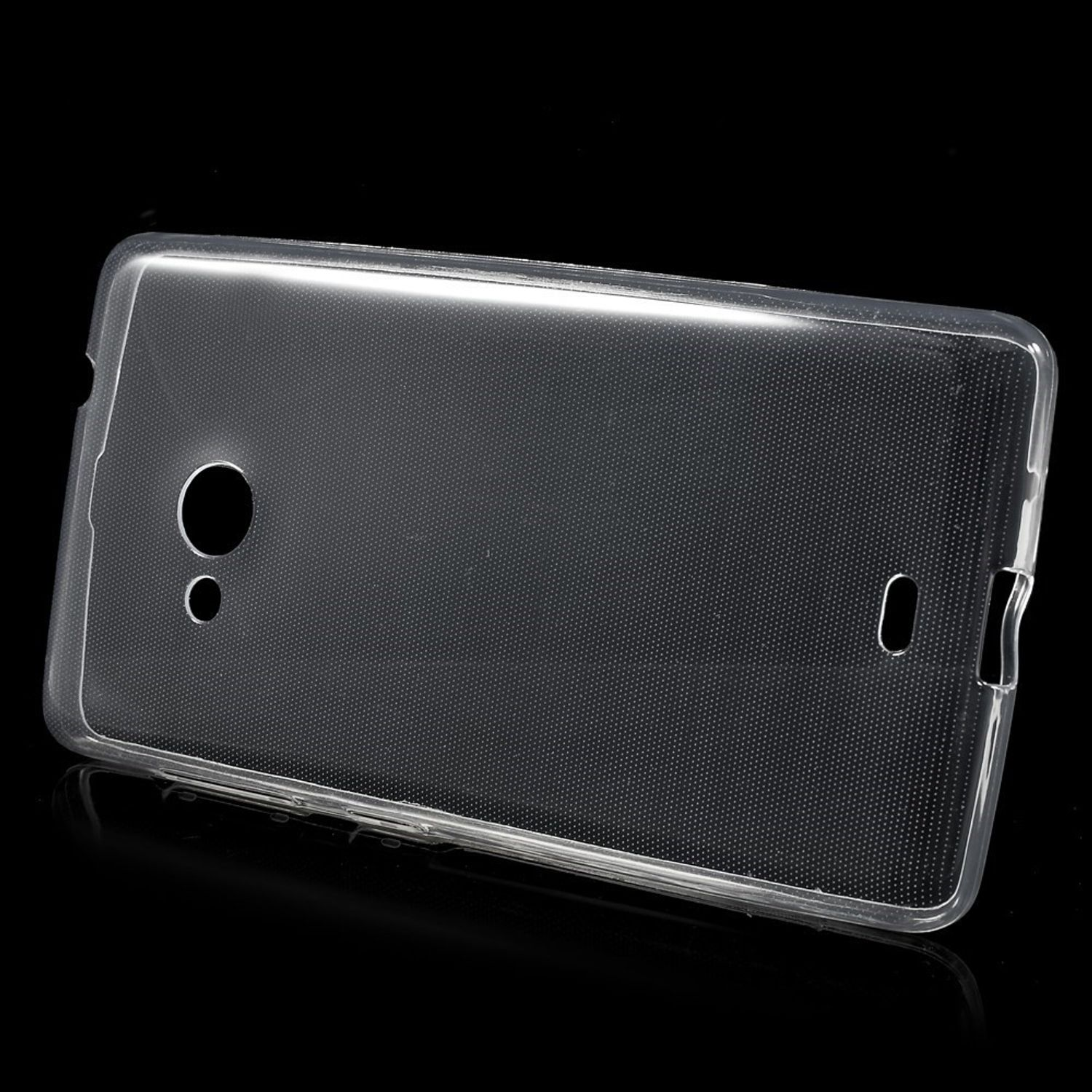 Backcover, Handyhülle Ultra Lumia DESIGN 535, KÖNIG Dünn Microsoft, Bumper, Transparent