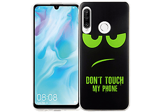 KÖNIG DESIGN Handyhülle Bumper, Backcover, Huawei, P30 Lite New Edition, Schwarz