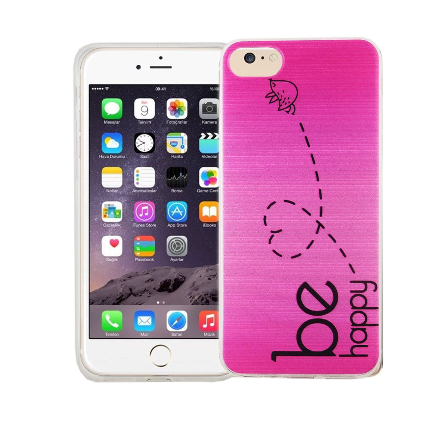 KÖNIG DESIGN Handyhülle iPhone Apple, SE Rosa Backcover, 2020, Bumper