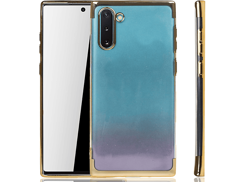 Gold Schutzhülle, Samsung, DESIGN Note Galaxy 10, KÖNIG Backcover,