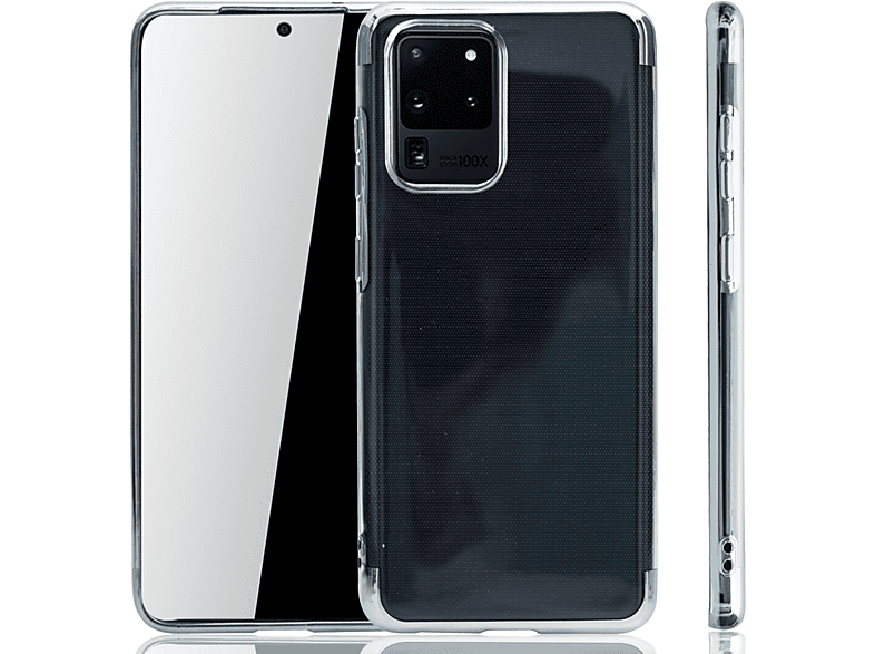 DESIGN Galaxy Backcover, Ultra, KÖNIG S20 Samsung, Schutzhülle, Silber