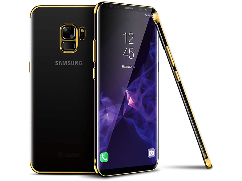 KÖNIG DESIGN Schutzhülle, Gold Galaxy Samsung, S9, Backcover