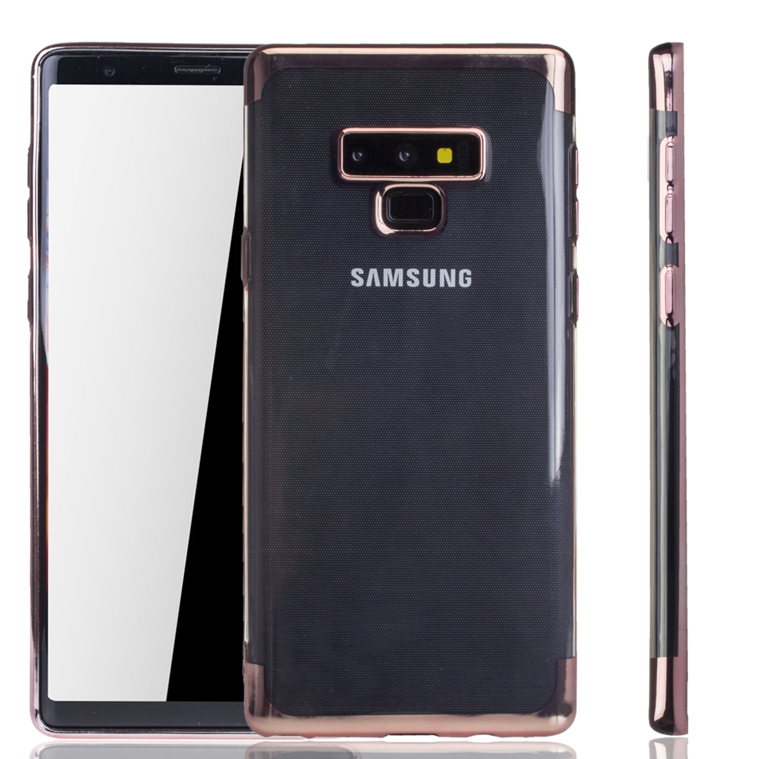 KÖNIG DESIGN Schutzhülle, Backcover, Samsung, 9, Note Pink Galaxy