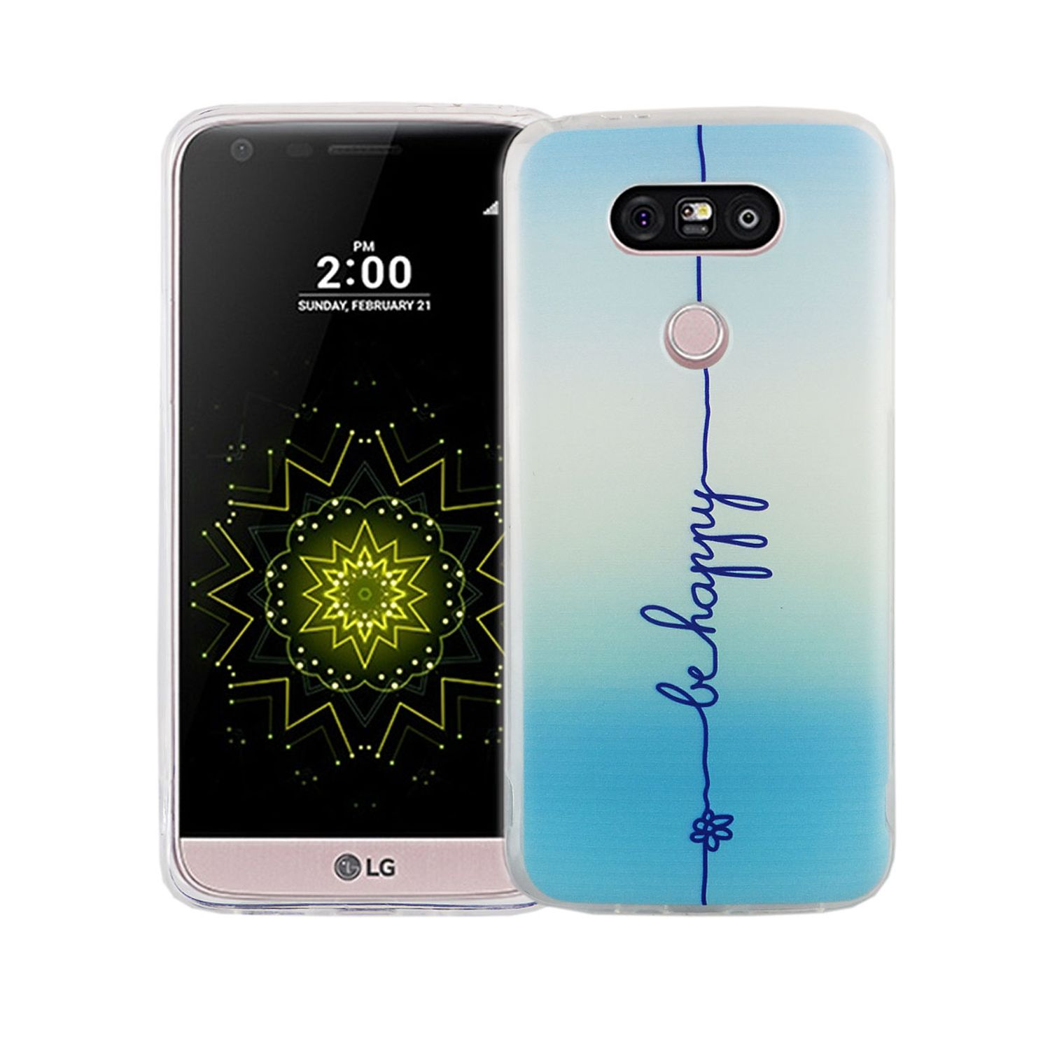 KÖNIG DESIGN LG, Blau Backcover, Bumper, Handyhülle G5