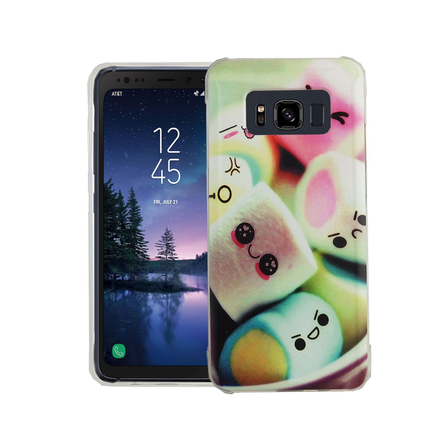 KÖNIG Samsung, Galaxy Backcover, Mehrfarbig Active, Schutzhülle, DESIGN S8