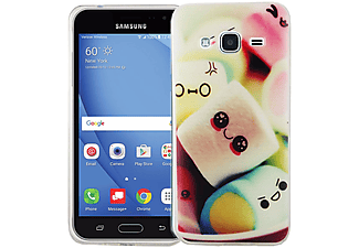 KÖNIG DESIGN Handyhülle Bumper, Backcover, Samsung, Galaxy J3 (2016), Mehrfarbig