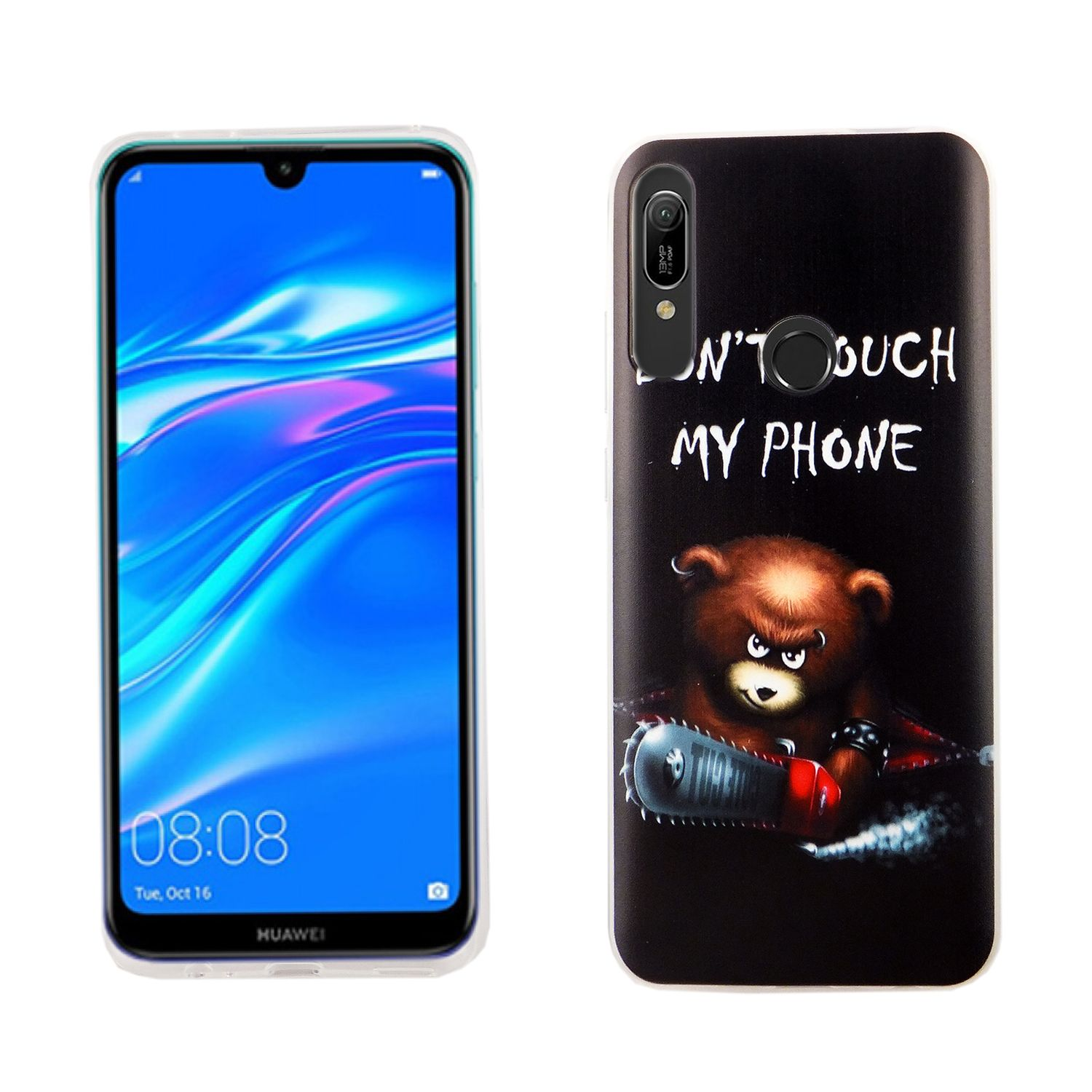 KÖNIG Schutzhülle, Y9 Schwarz Backcover, 2019, DESIGN Prime Huawei,