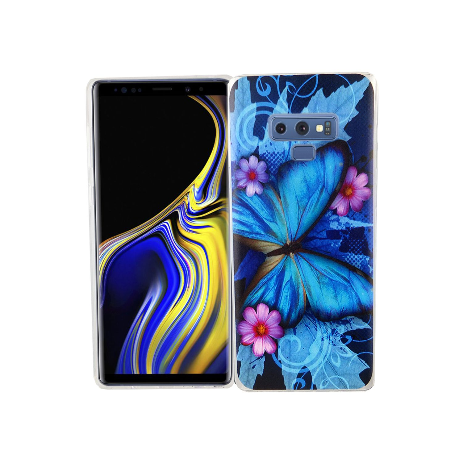 Samsung, KÖNIG Note Backcover, Schutzhülle, 9, Galaxy DESIGN Blau