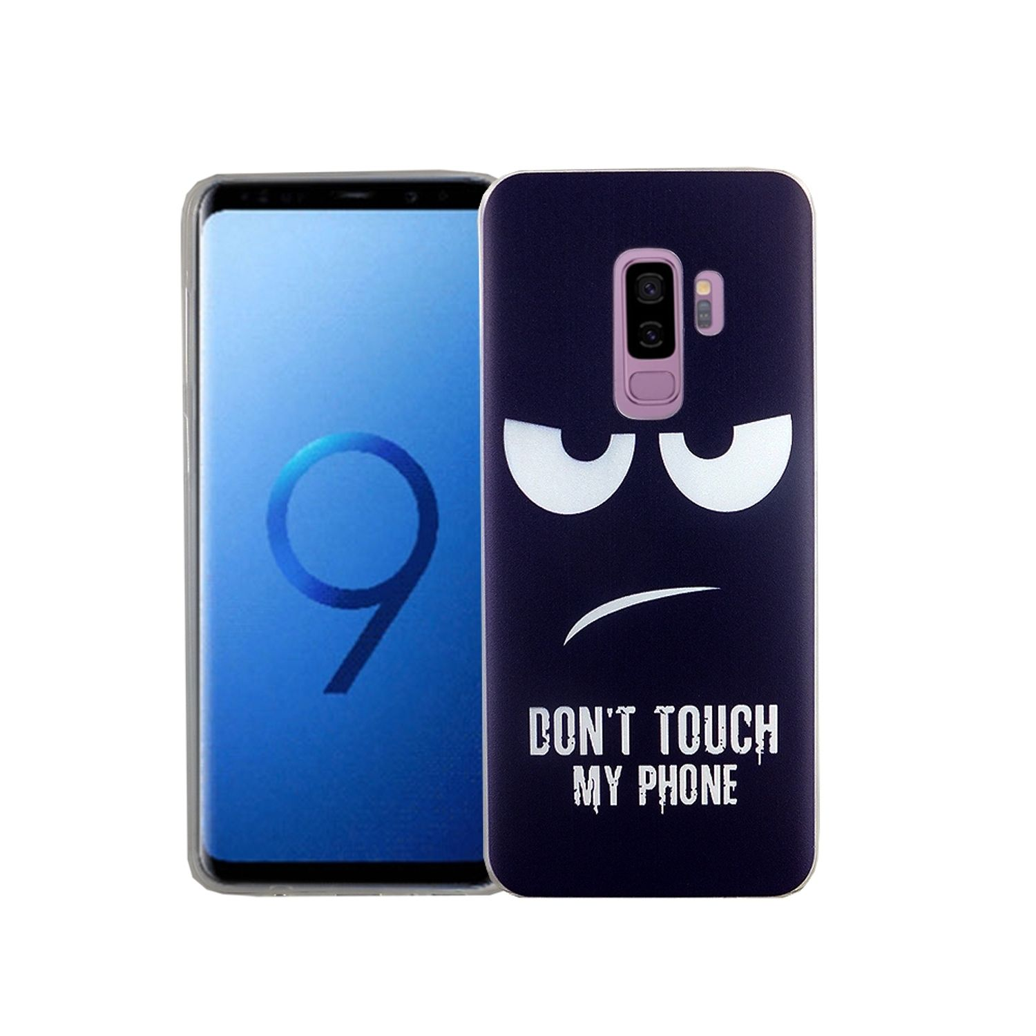 S9 Galaxy DESIGN KÖNIG Schutzhülle, Samsung, Backcover, Plus, Blau