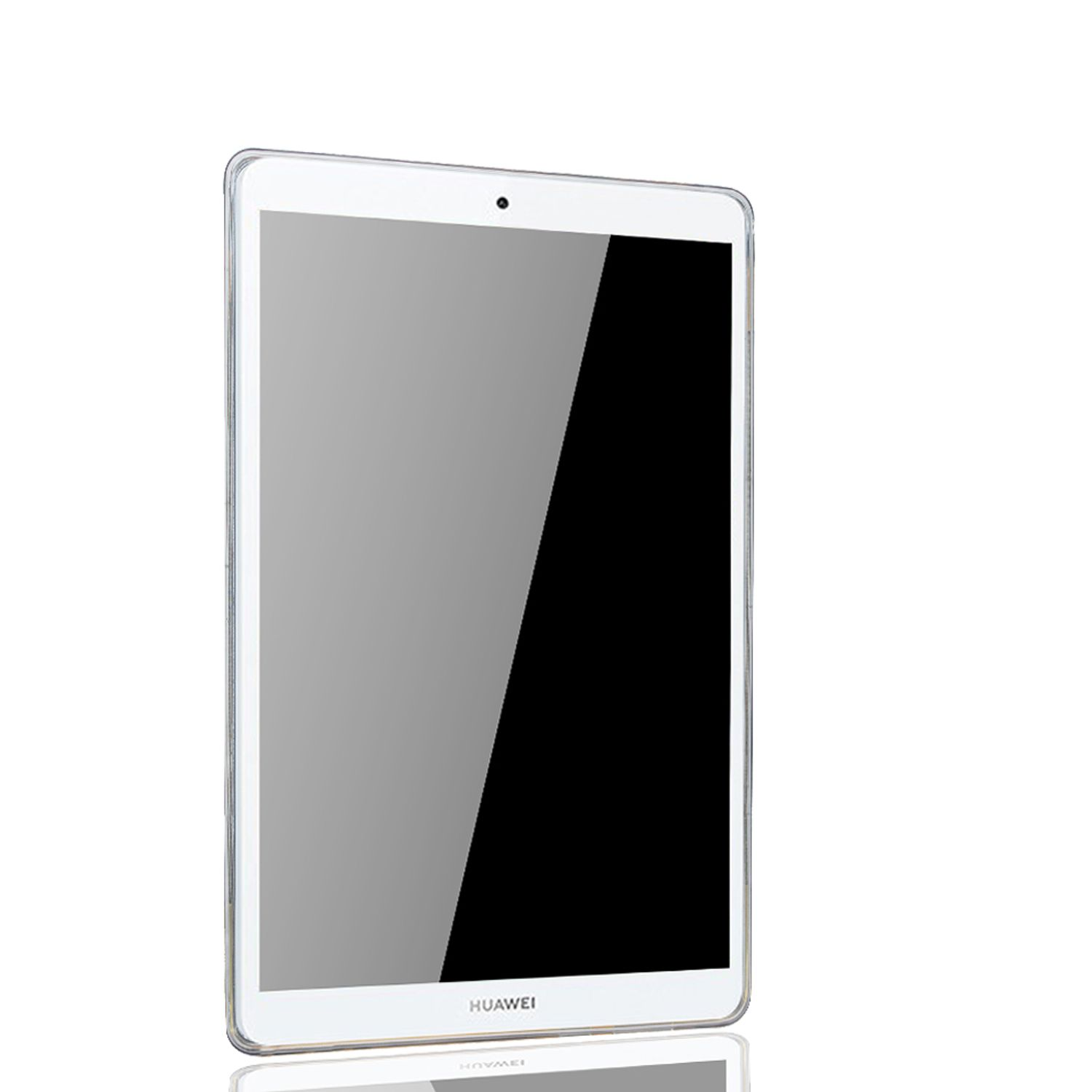 KÖNIG DESIGN Tablet Hülle Tablethülle Kunststoff, Huawei für Transparent Backcover