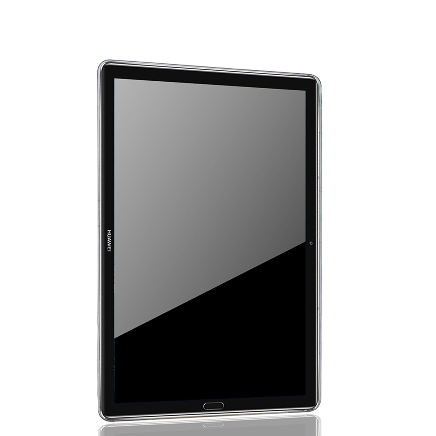 Transparent Kunststoff, Tablethülle Backcover Tablet Hülle Huawei KÖNIG DESIGN für