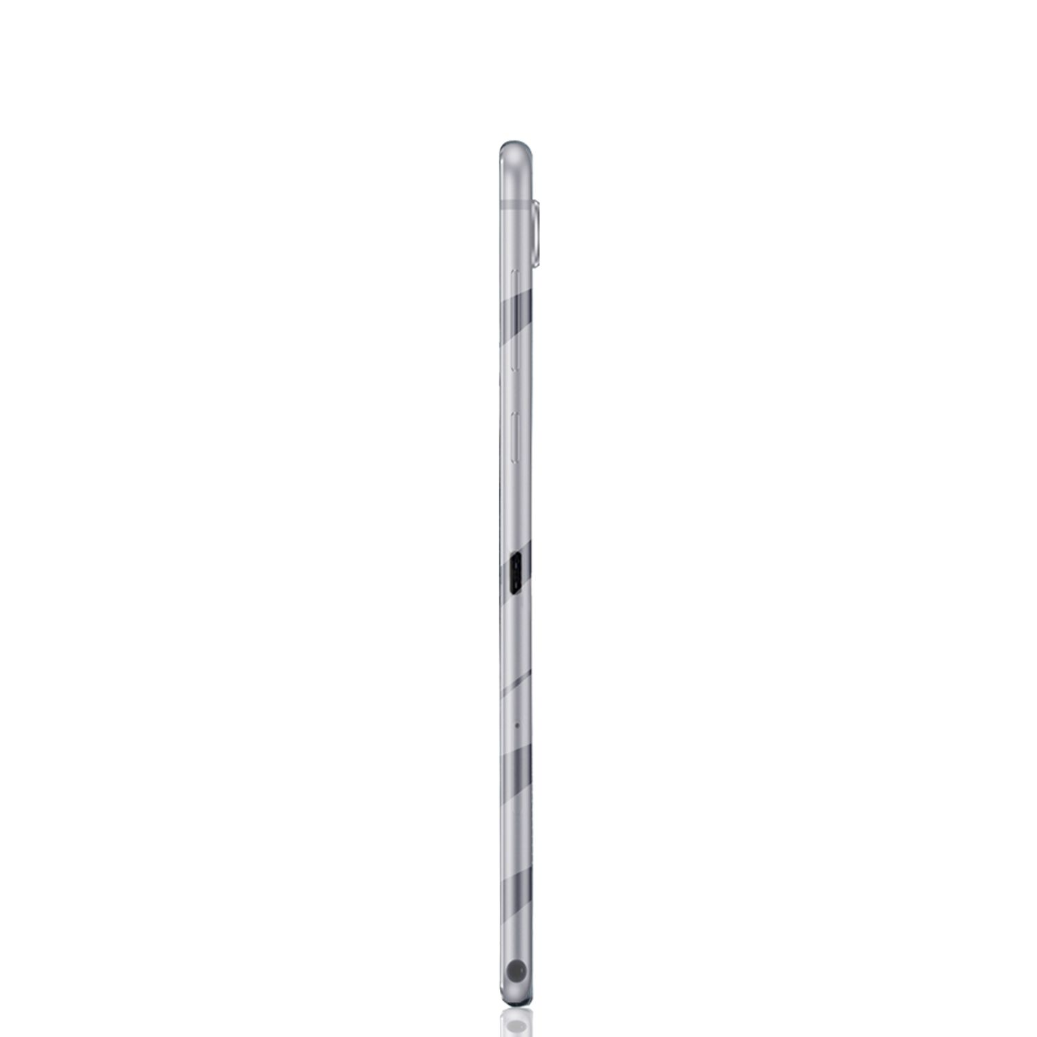 Hülle DESIGN Tablethülle für Tablet Backcover Kunststoff, Transparent KÖNIG Huawei