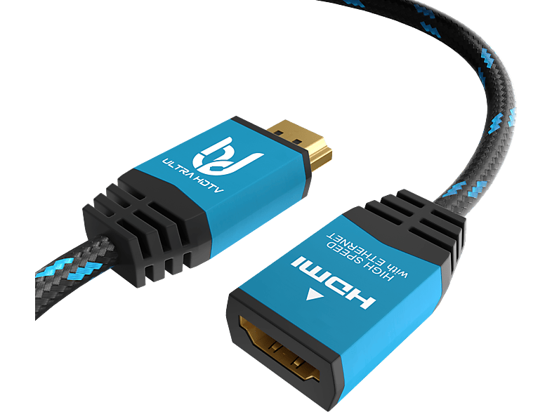 HDMI Premium 2.0b HDMI HDTV Verlängerungskabel 4K 2 Verlängerungskabel Meter ULTRA