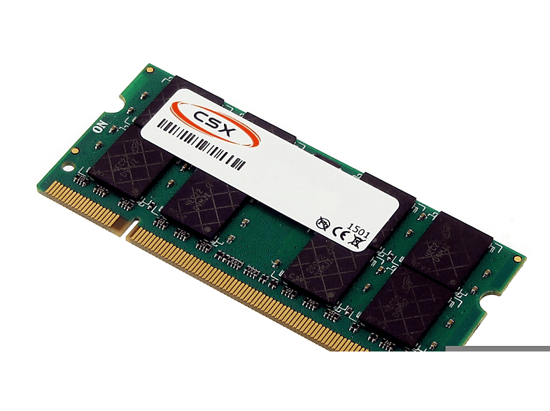 MTXTEC Arbeitsspeicher 2 GB RAM für HP Pavilion hdX9480 Notebook-Speicher 2 GB DDR2