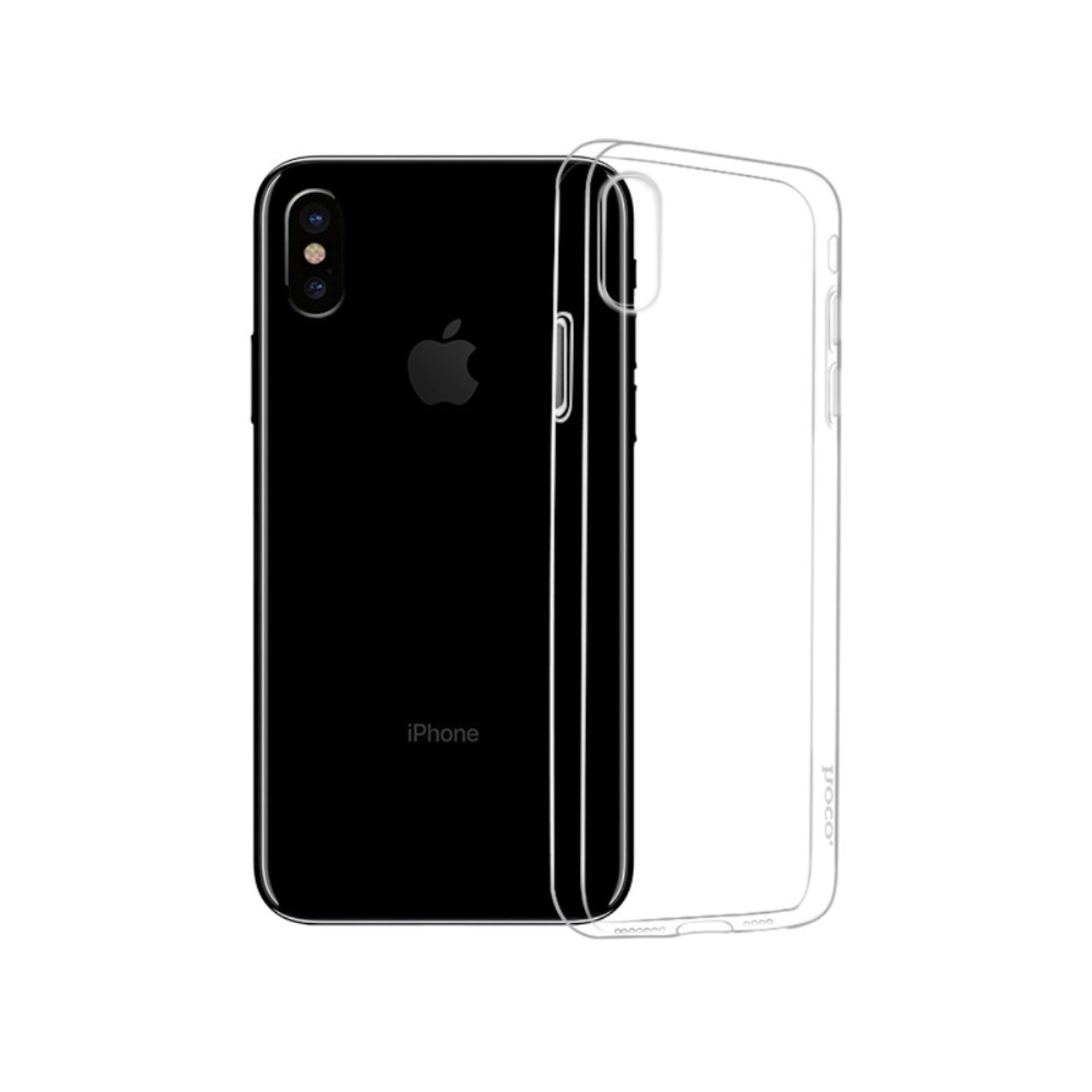 KÖNIG DESIGN Handyhülle Transparent iPhone Bumper, Apple, Backcover, Ultra Dünn Max, XS
