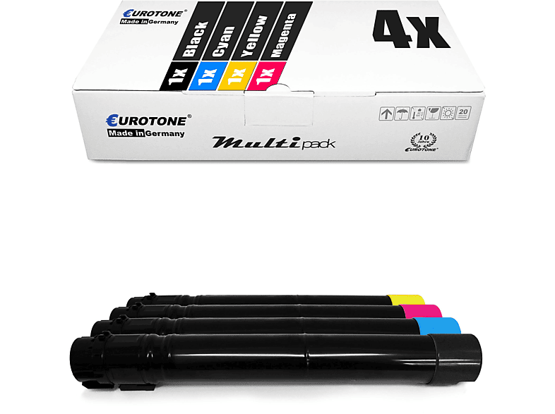 ET3651661 (Lexmark X950X2YG) Cartridge EUROTONE Toner Mehrfarbig X950X2KG X950X2MG X950X2CG