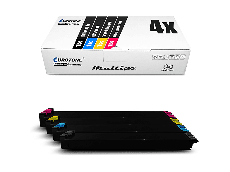 EUROTONE ET3271340 Toner Cartridge Mehrfarbig (Sharp MX-27 GTBA MX-27 ...
