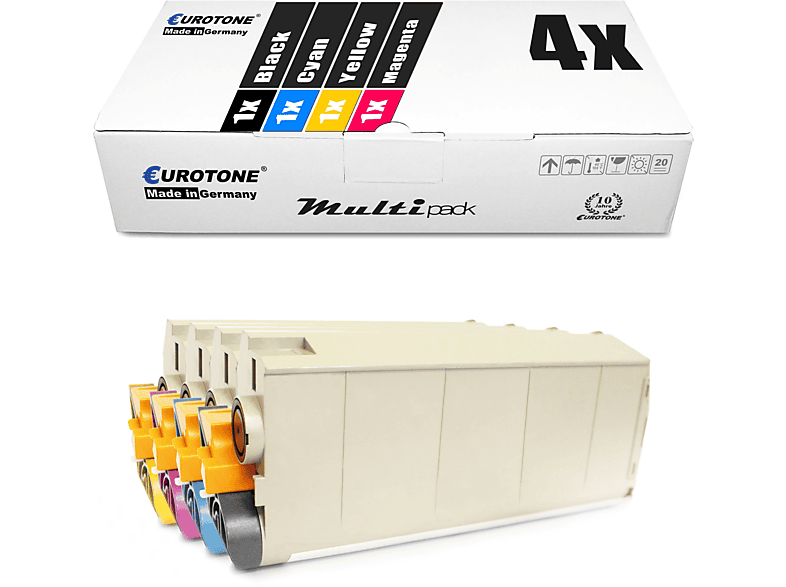 EUROTONE ET3496613 Toner Cartridge (OKI 45396304 45396303 45396302 Mehrfarbig 45396301)