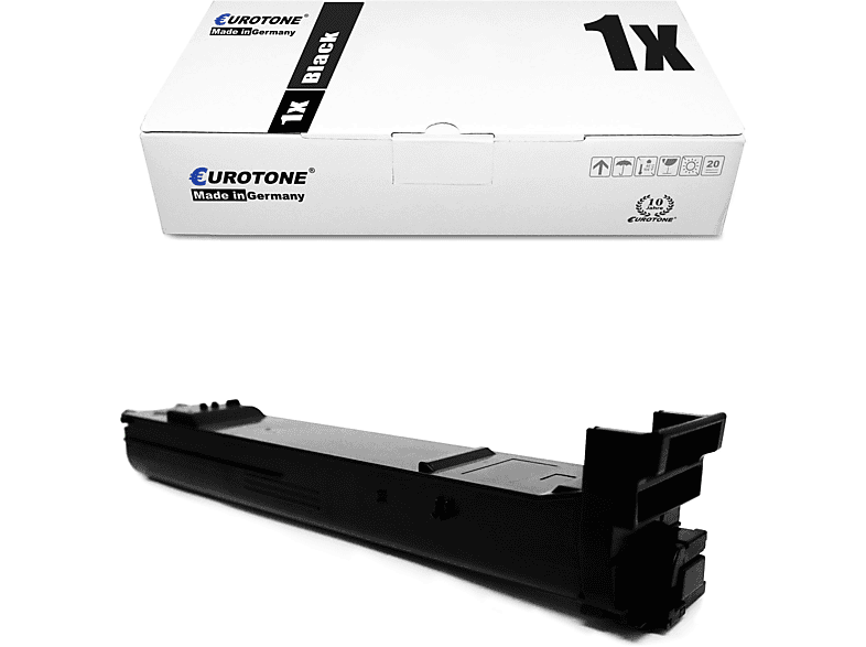 Cartridge Schwarz (Konica ET3996359 / A0DK152 Minolta QMS Toner 4650) EUROTONE
