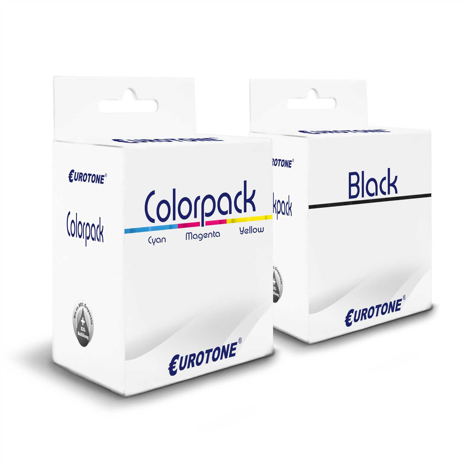 Tintenpatrone EUROTONE / 10C 8893364 2er 10B / / 10XL ersetzt (Kodak 10XL Kodak 8955916) / Mehrfarbig Set 10XL
