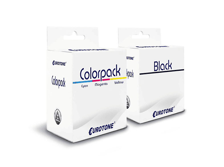 EUROTONE ESP 1.2 2er Set Ink Cartridge Mehrfarbig (Kodak 30C / NO30XL / 3952371 30B / NO30XL / 3952363)