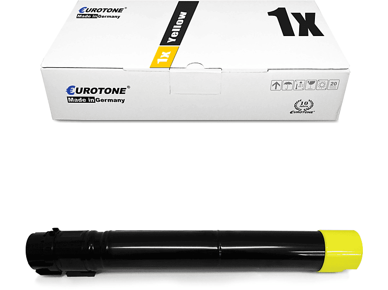 EUROTONE ET3036109 Toner Cartridge Yellow (Xerox 106R01568)