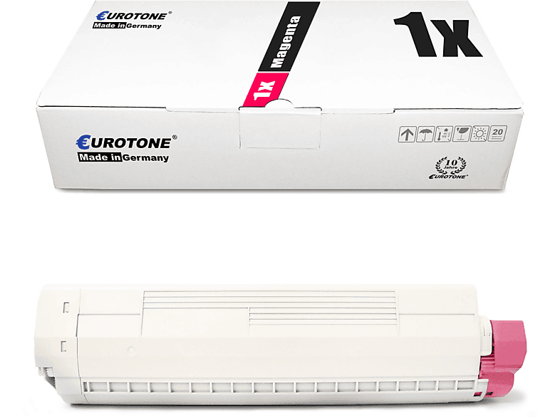 EUROTONE ET3574328 Toner (OKI Magenta 43487710) Cartridge