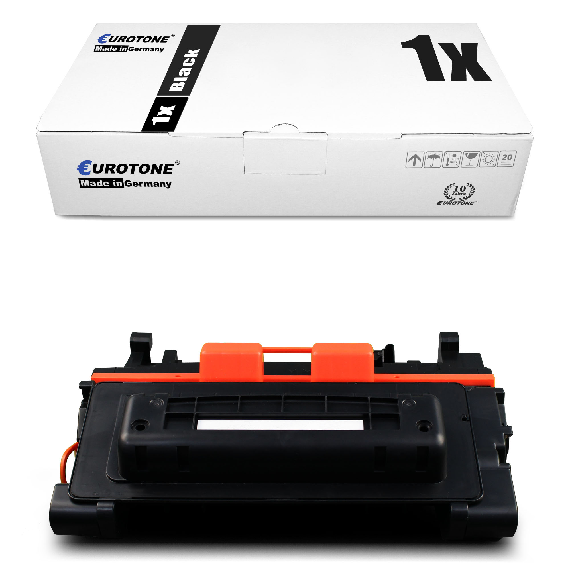 61X) EUROTONE Cartridge (C8061X 61X Schwarz Toner ersetzt HP / C8061X /