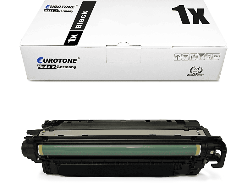 EUROTONE ersetzt HP CE400A / 507A Toner Cartridge Schwarz (CE400A / 507A)