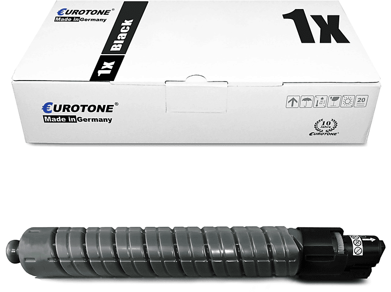 EUROTONE Schwarz Cartridge Toner (Ricoh 842047) ET3443525