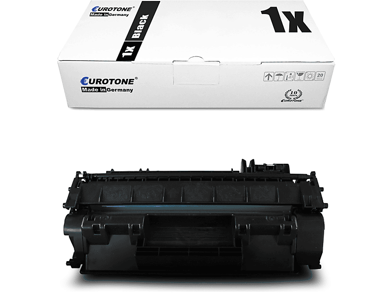 EUROTONE ET4144803 Toner Cartridge Schwarz (HP CF280X / 80X)