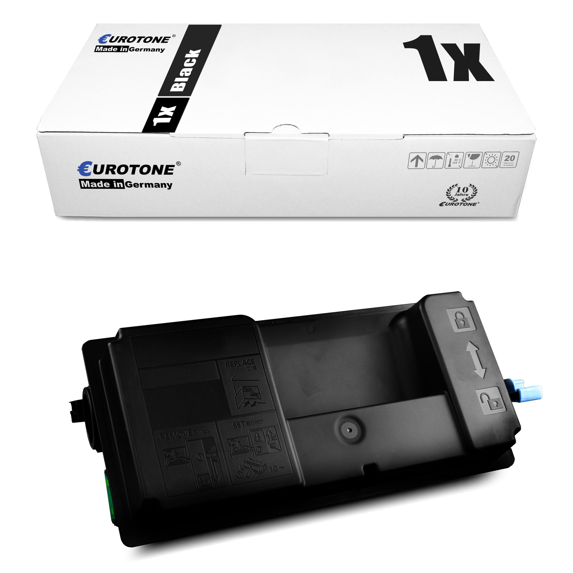 Schwarz (Utax Cartridge PK3012 EUROTONE 1T02T60UT0) Toner / ET3539570