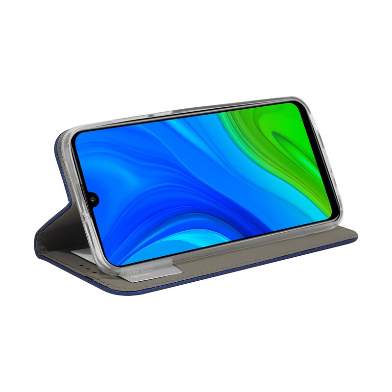 COFI Smart Hülle, Bookcover, Huawei, 2020, P Smart Blau