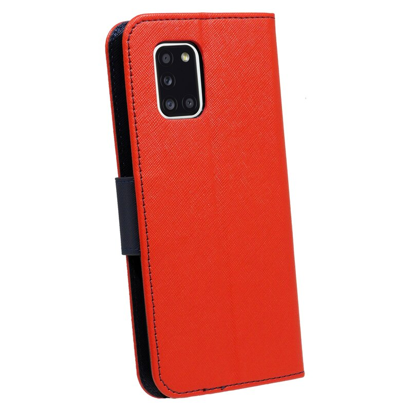 COFI Fancy Case, A31, Galaxy Bookcover, Samsung, Rot