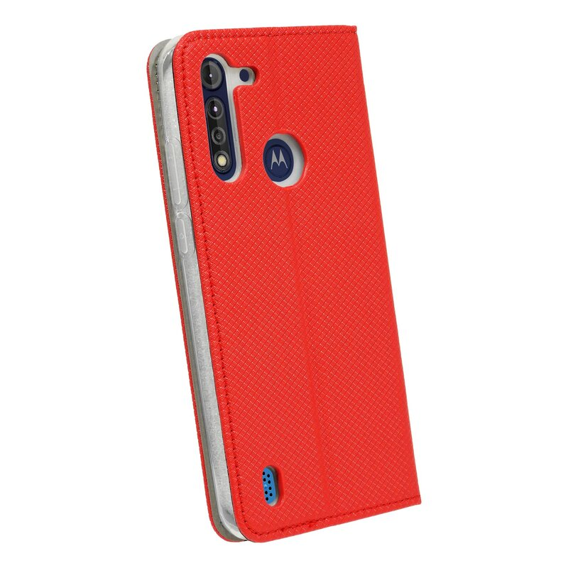 COFI Smart G8 Rot Bookcover, Power Motorola, Lite, Hülle, Moto