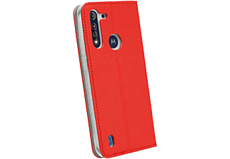 COFI Smart Hülle, Bookcover, Motorola, Moto G8 Power Lite, Rot