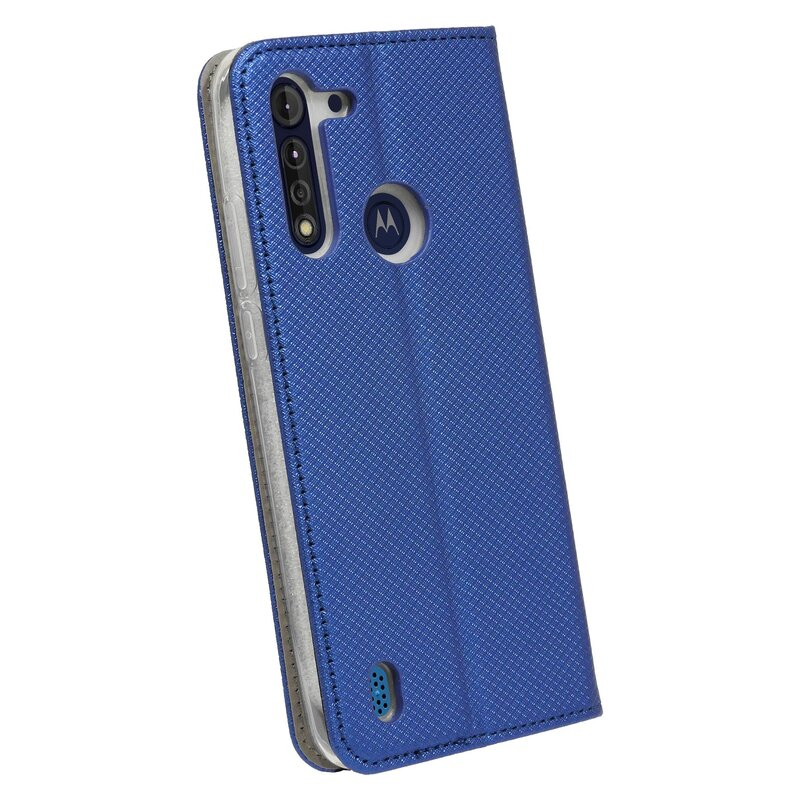 G8 Blau Moto Lite, Smart Bookcover, COFI Motorola, Power Hülle,
