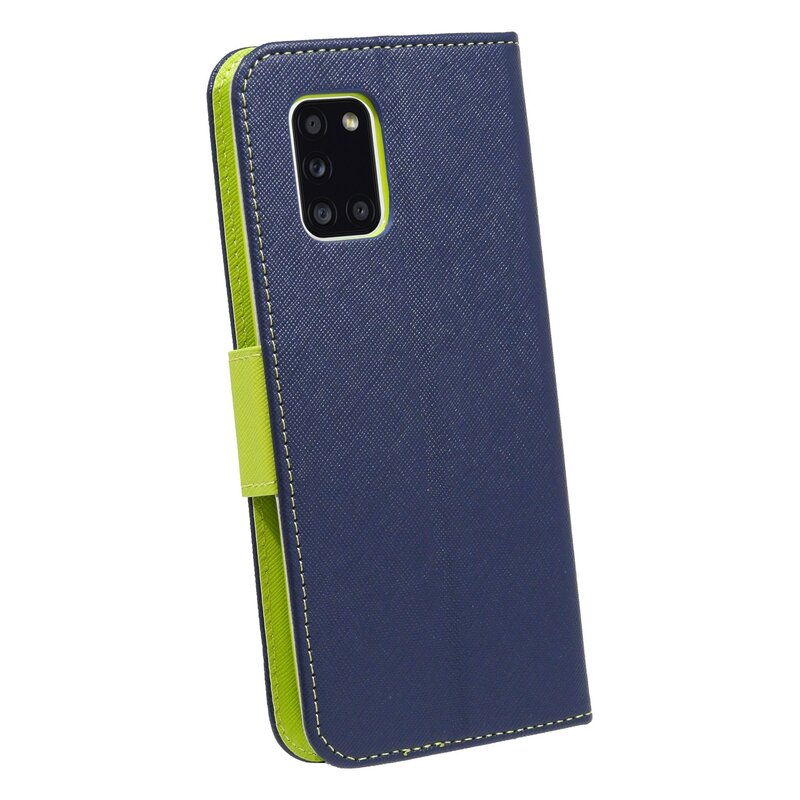 COFI Fancy Case, Blau Galaxy Samsung, A31, Bookcover