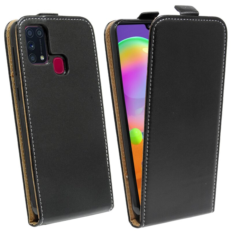 COFI Case, Galaxy M31, Samsung, Schwarz Flip Cover