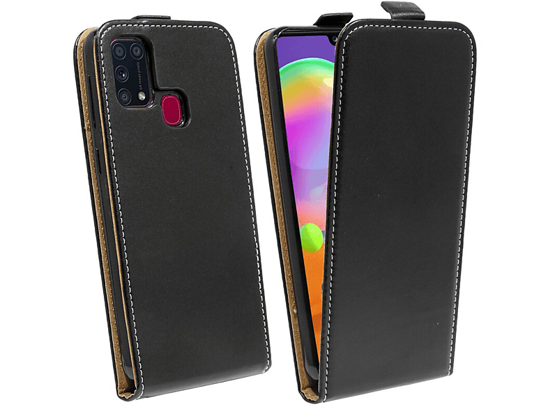 Schwarz Case, Cover, Samsung, COFI Flip M31, Galaxy