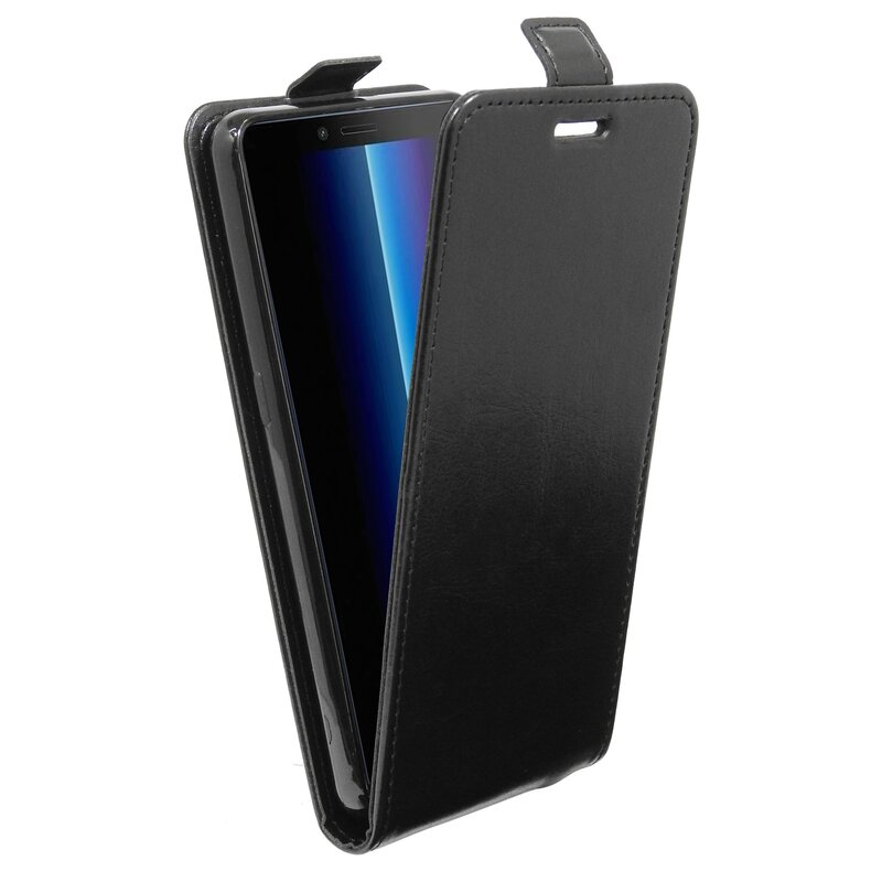 COFI Case, Flip Cover, 1B Schwarz Alcatel, 2020